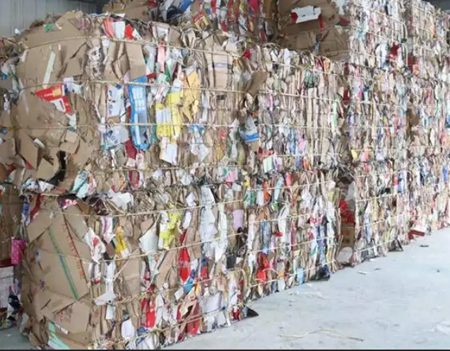 Cardboard recycling process